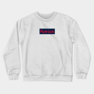 Patriots Box Logo 1 Crewneck Sweatshirt